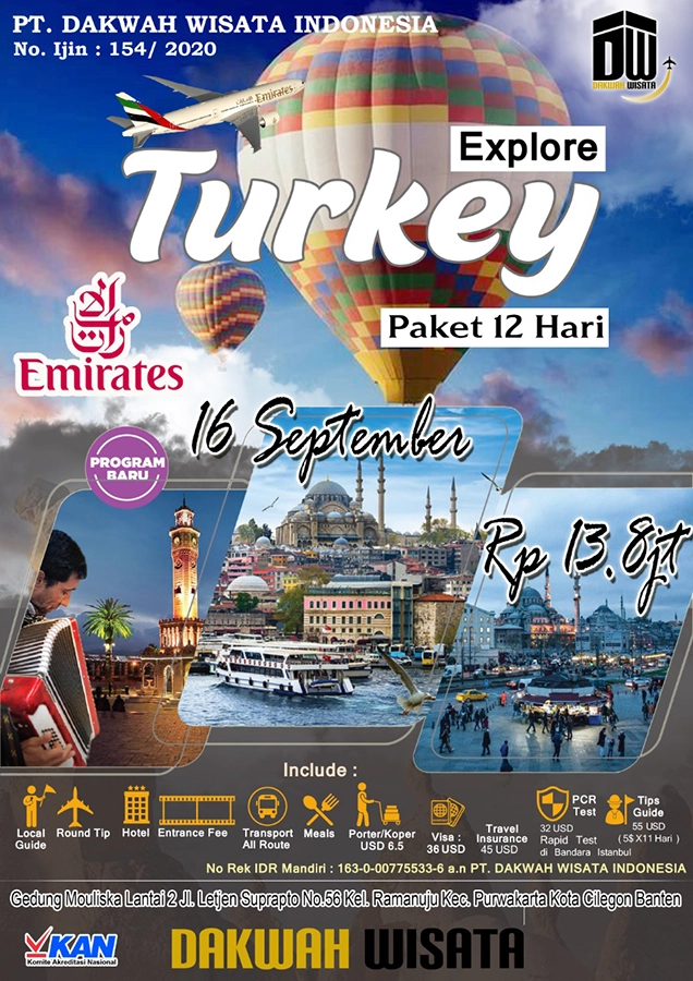 Explore turki dakwah wisata by dim kreatif elkamil